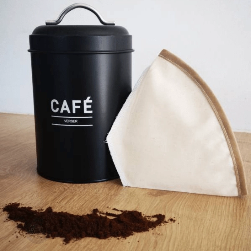 Filtre à café réutilisable en tissu Oeko-tex Zéro Déchet by Céline &  Popeline