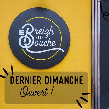 Demain, c'est le dernier dimanche d'ouverture de la boutique !

Venez faire un tour, on est là de 9h30 à 13h00 !

Kenavo