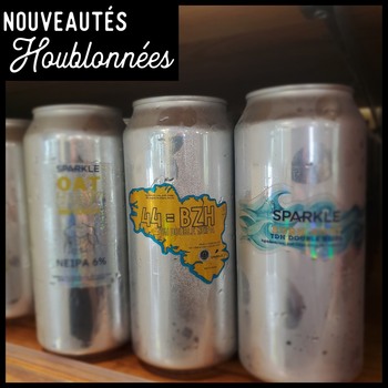 Avis aux amateurs de bières !  Arrivage de nouvelles bières éphémères !
Sparkle nous régale avec ses spécialités follement houblonnées !

Kenavo

#caveabieres #caveartisanale #craftbeer #craftbeerlover #biereartisanalebretonne #biere #bier #bierebretonne #madeinbreizh #biereartisanale #plouhinec #breizhenbouche  #bieresbretonnes #beer #local #circuitcourt 
L'abus d'alcool est dangereux pour la santé